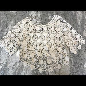 Summer Lace Crop Top